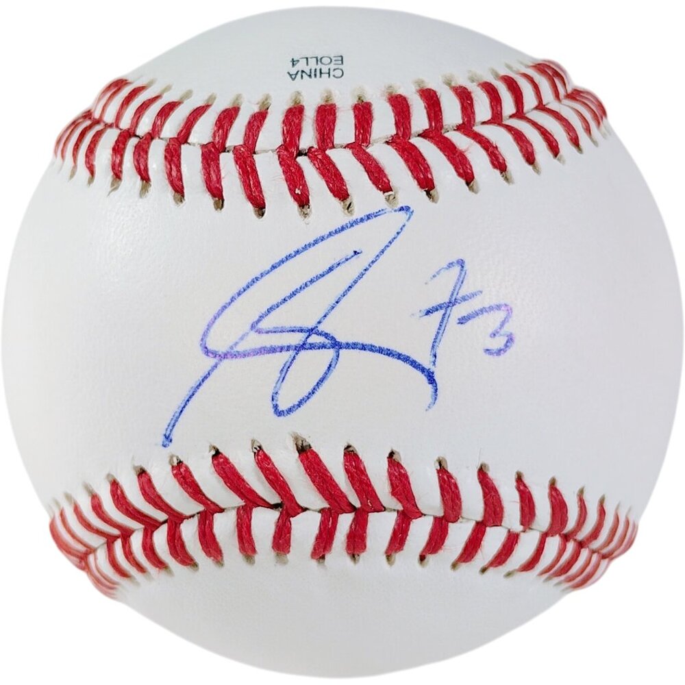 Adbert Alzolay Signed Baseball New York Mets Chicago Cubs Proof Photo Autograph